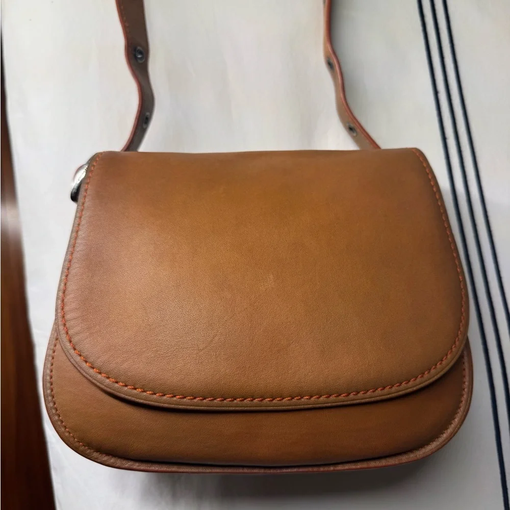 Coach 75th Anniversary Limited Edition 9170 Shoulder Bag – British Tan / Orange - Picture 8 of 16